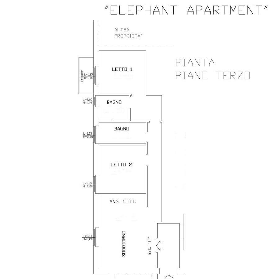 Elephant + 2 Bathrooms * Rom